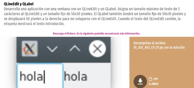 Imagen del enunciado